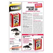 Vulcano Bloc 25 Raticide - Souricide