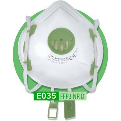 Masque anti-poussière FFP3 SL Coque Valve Premium (Boîte de 10)